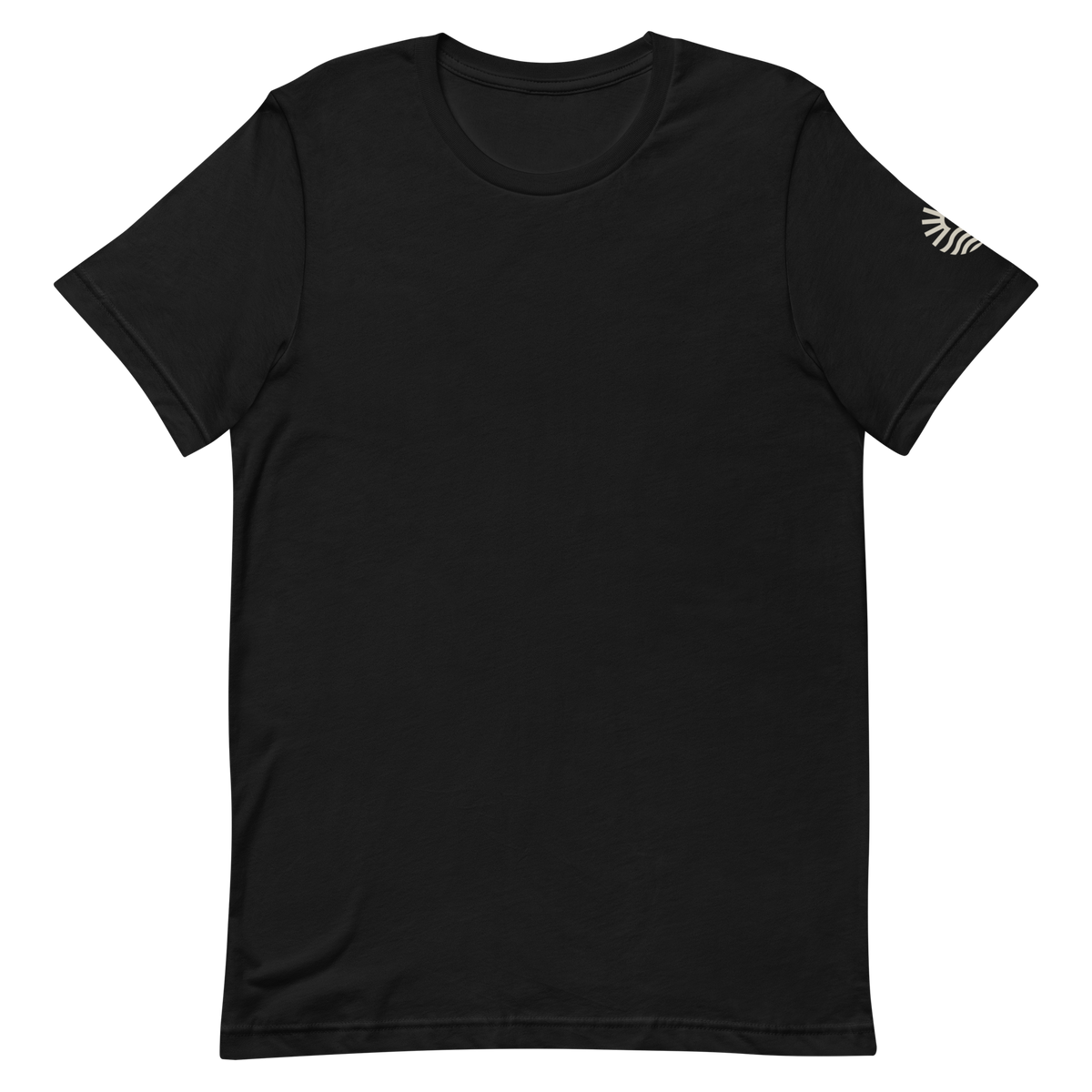 Il Dolce Far Niente tee, black, front flat lay
