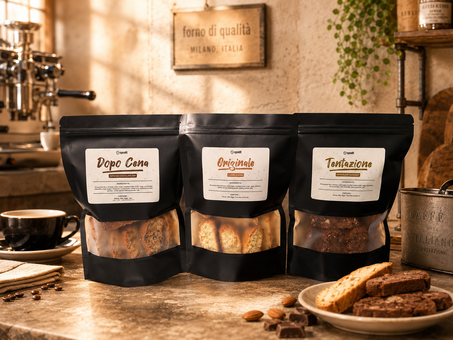 Biscotti Trio