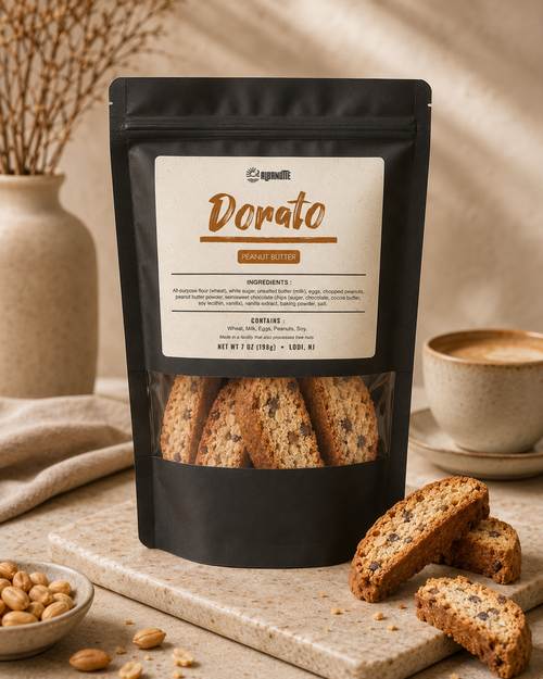 Peanut Butter Biscotti