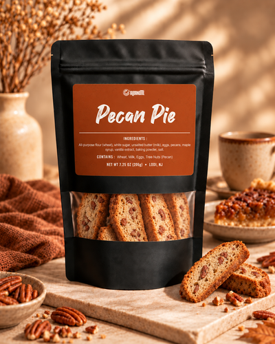 Pecan Pie Biscotti - Shipping 10/29