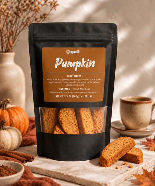 Pumpkin Biscotti - Shipping 10/29