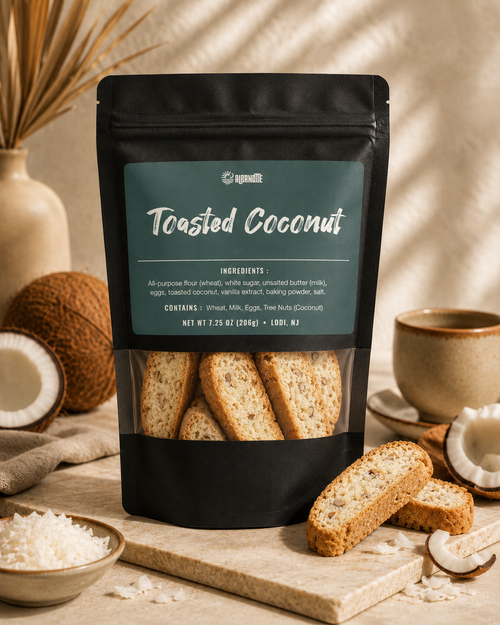 Toasted Coconut Biscotti