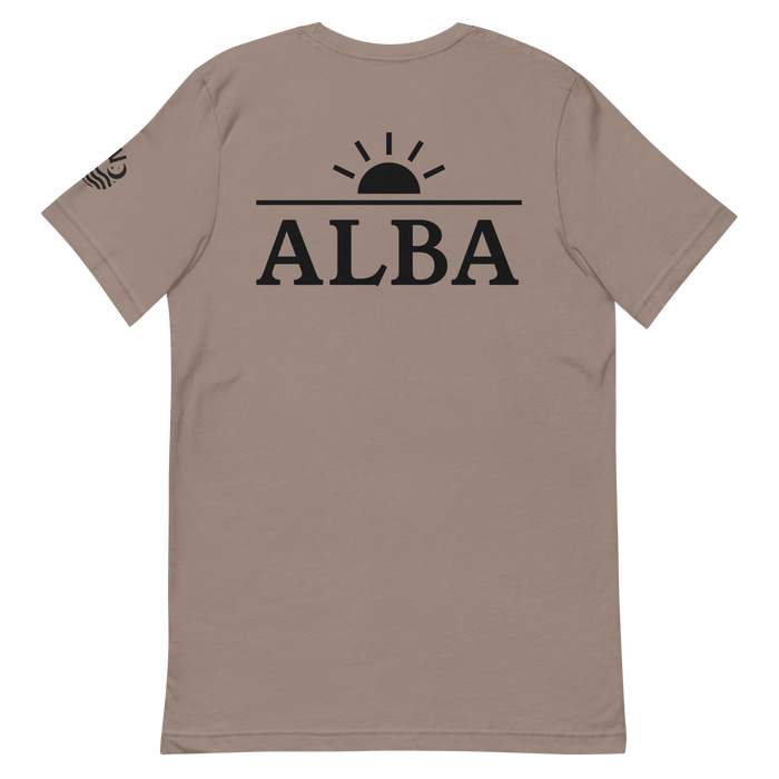 Alba Tee — Pebble