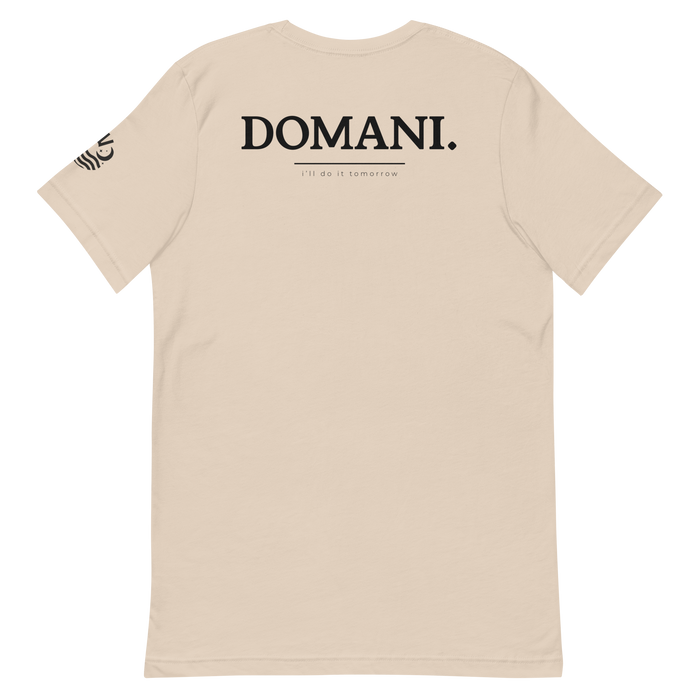 Domani Tee — Soft Cream