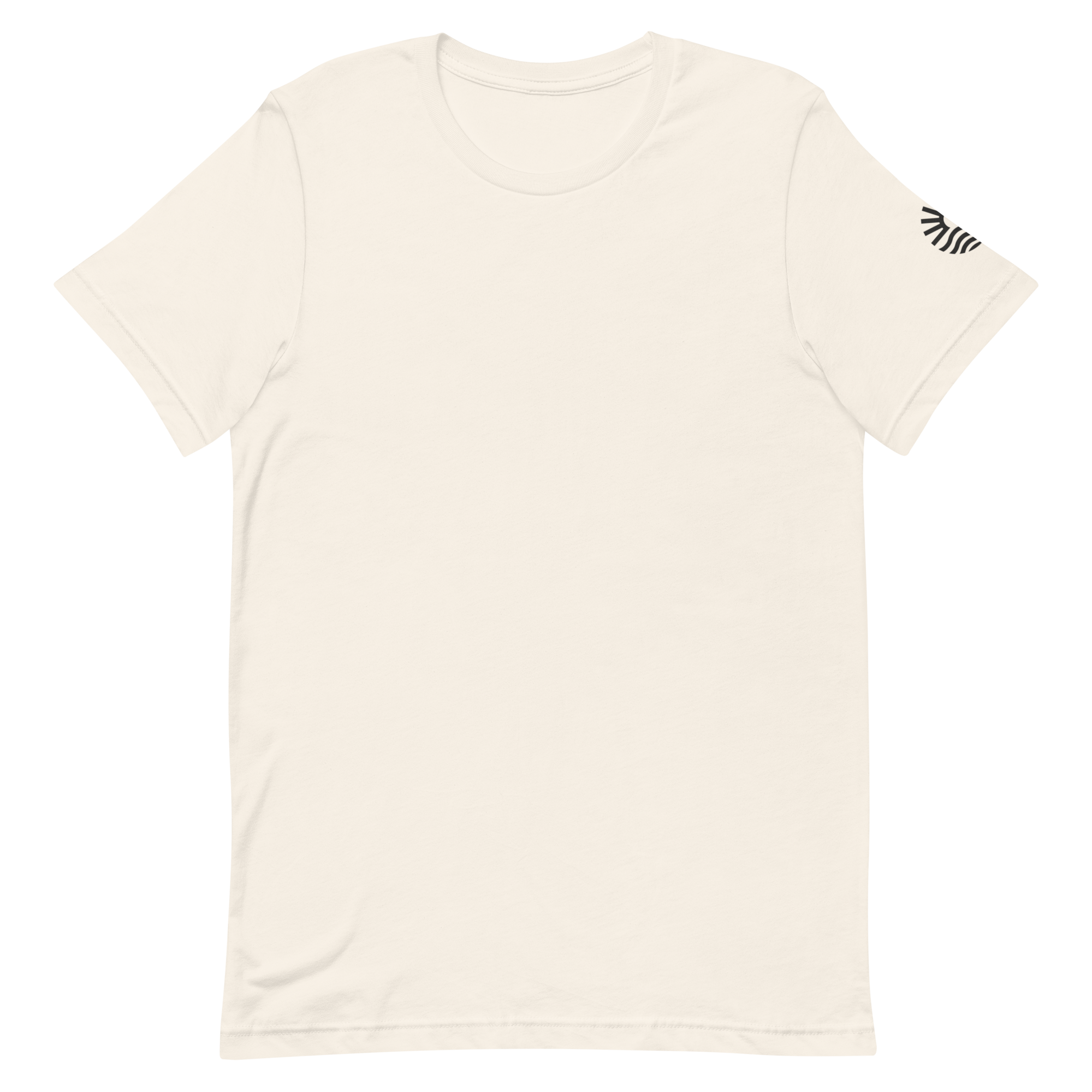 Il Dolce Far Niente tee, vintage white, front flat lay