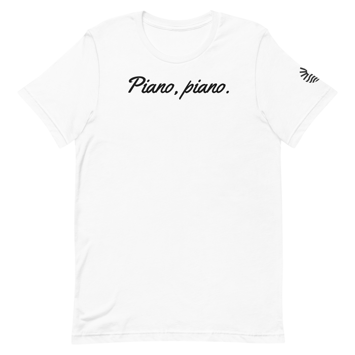 Piano Piano Tee — White